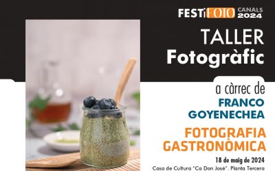 FESTiFOTO 2024. TALLER DE FOTOGRAFIA GASTRONÒMICA DE FRANCO GOYENECHEA